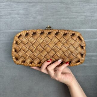 籠クラッチバック