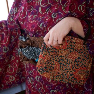 バティックビーズハンドバッグ