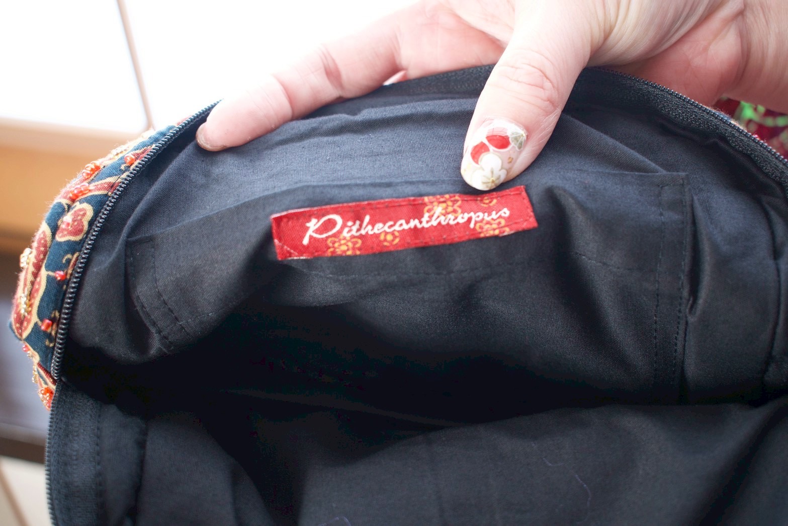 バティックビーズハンドバッグ - 画像 (3)