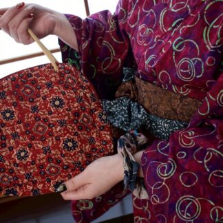 バティックビーズハンドバッグ