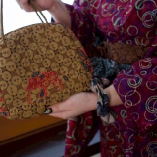 バティックビーズハンドバッグ