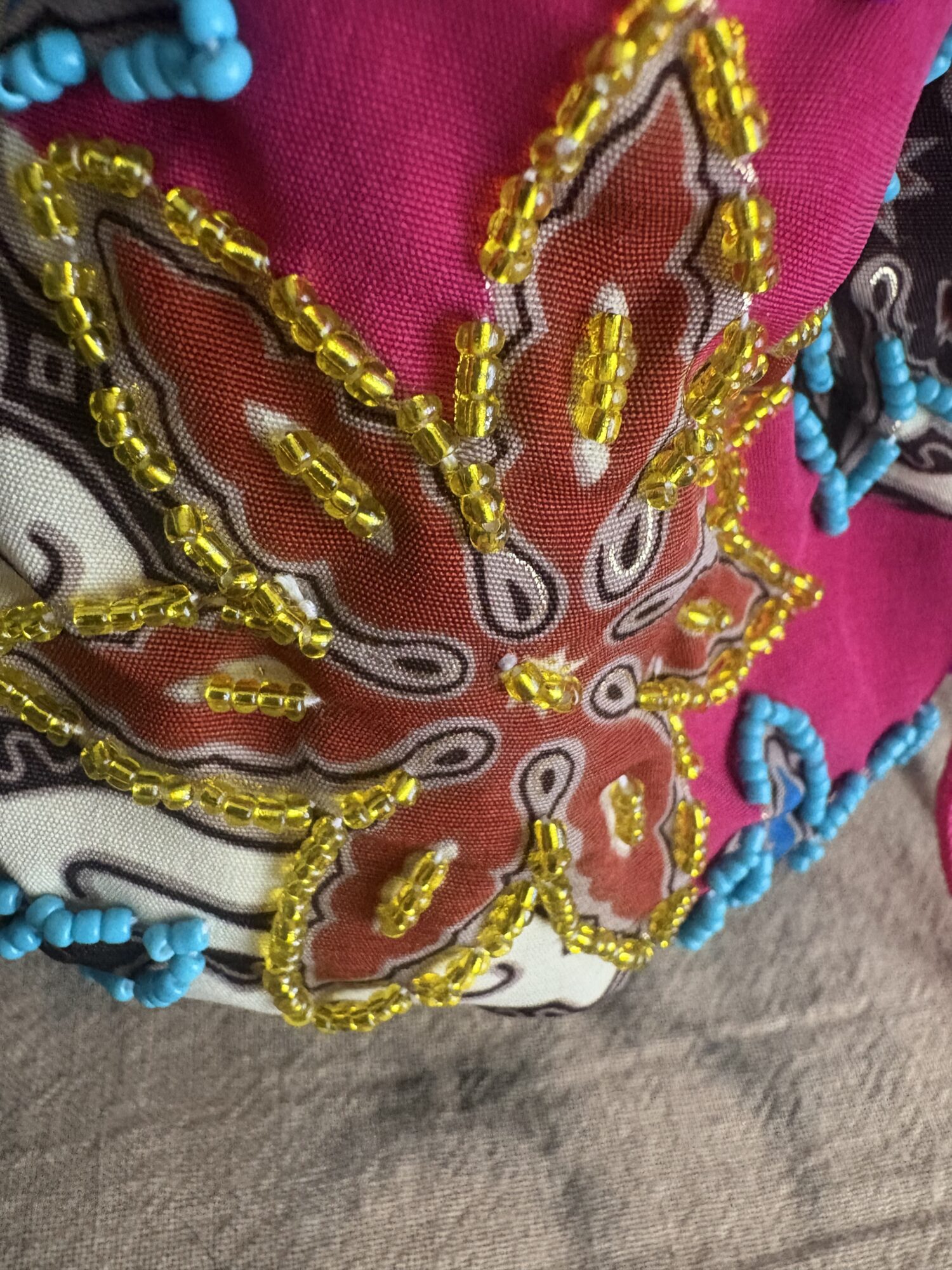 バティックビーズ巾着 - 画像 (4)