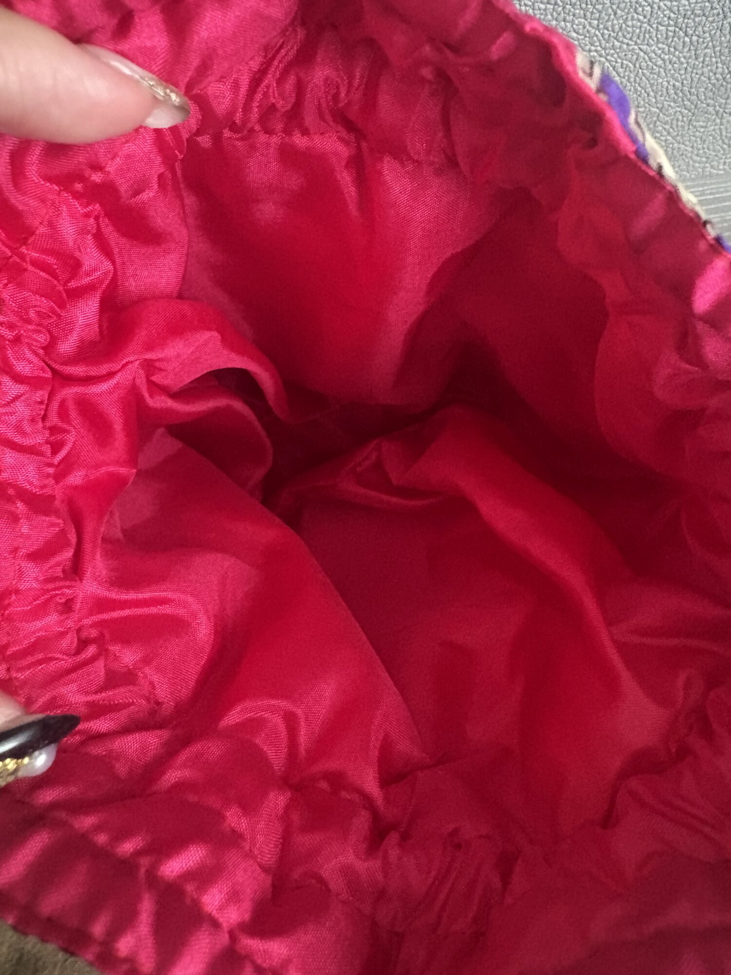 バティックビーズ巾着 - 画像 (6)