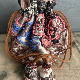 バティックビーズ巾着